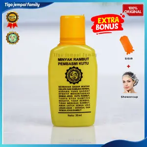 Obat Kutu Rambut dan Telurnya - Minyak Kutu Rambut Bahan Alami Aman untuk Semua Usia Bukan Shampoo Kelapa Rontok