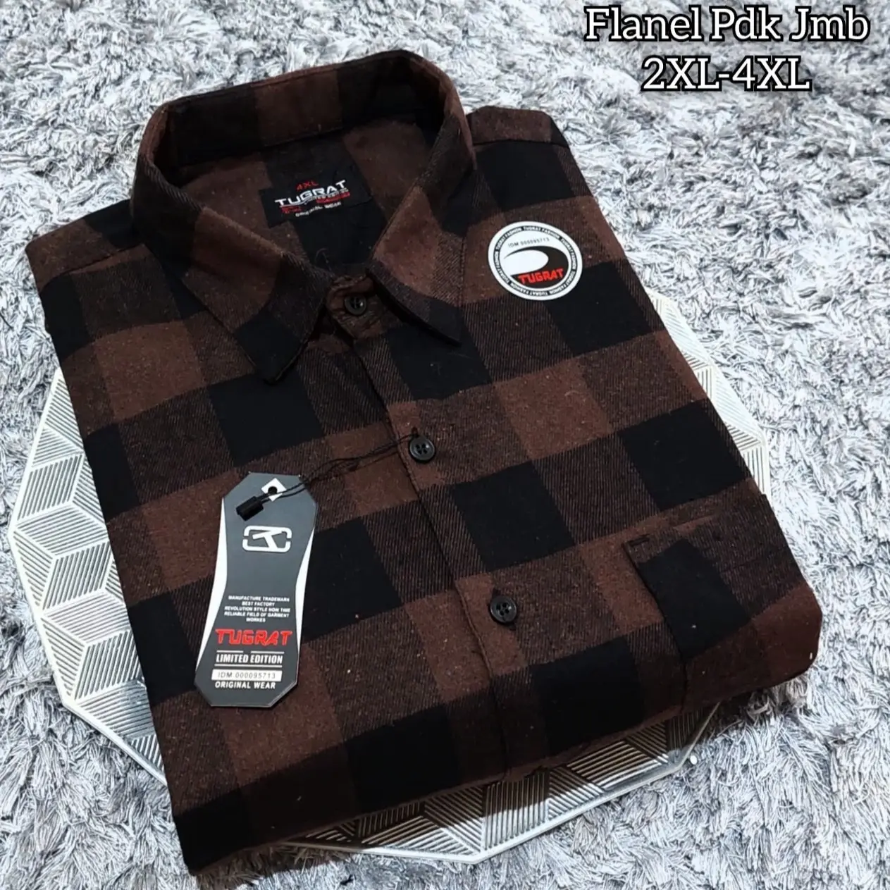 KEMEJA FLANEL JUMBO SIZE 2XL 3XL 4XL PRIA LENGAN PENDEK /PRIA MOTIF KOTAK KOTAK LENGAN PENDEK KUALITAS PREMIUM Distro Panjang