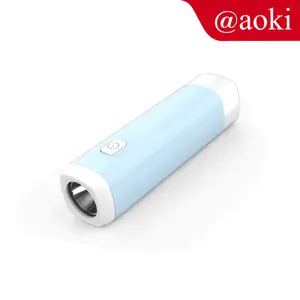 AOKI Senter tangan mulftifungsi USB charger baterai lhitium praktis tahan hingga 8Jam lampu darurat 5W USB-C senter
