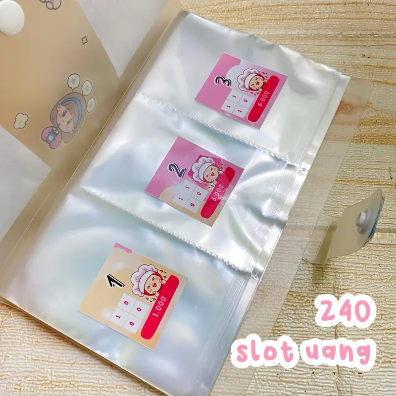 Saving Album Nabung Metode Nomor Urut 1-240 1