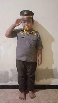 Product Review of SERAGAM PROFESI BAJU TNI ANGKATAN UDARA KOSTUM TENTARA UDARA ANAK from y**a p**a 1