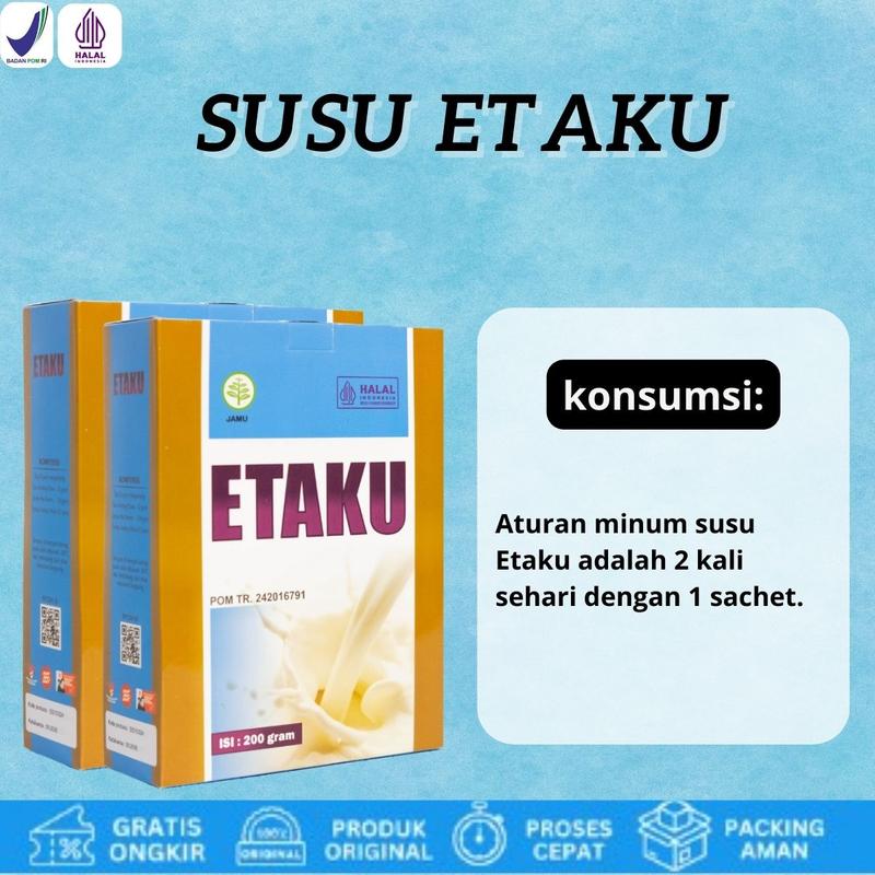 Etaku Goat Milk - Atasi Jantung Berdebar, Jantung Bengkak, Nyeri Jantung, Jantung Bocor, Gagal Jantung, Jantung Koroner ASLI 100% 3