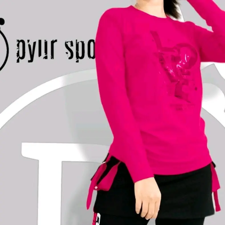 tshirt lengan panjang dasar warna sablon love