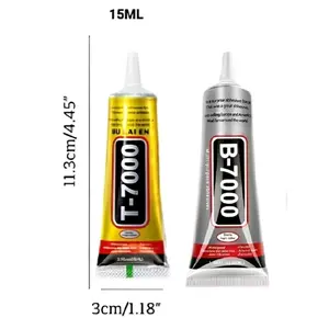 LEM T7000-B7000 15ML-LEM TOUCHSCREEN BATREI BECKDOR B7000-T7000 WARNA PUTIH BENING -HITAM BENING