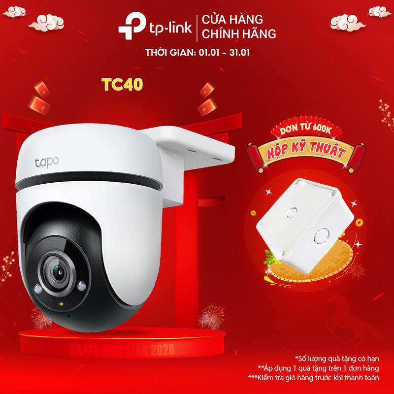  Camera WiFi TP-Link TC40   C510W   C520WS An Ninh Quay Quét 360 Độ Ngoài Trời 