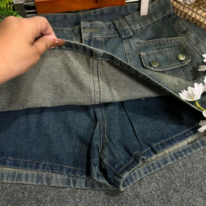 ￼Quần váy bigsize lưng cao túi nút mã 515 8