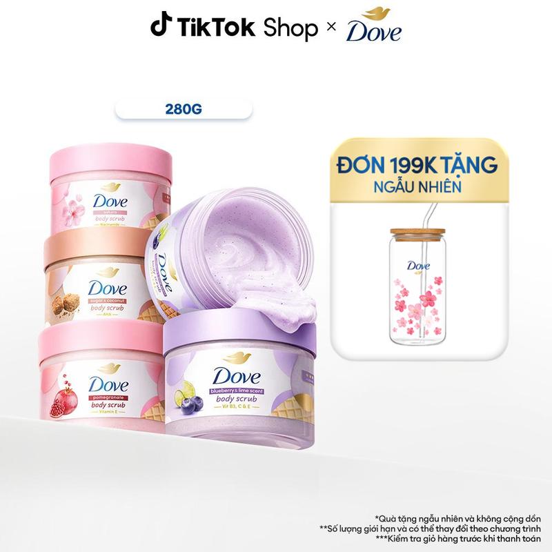 Tẩy tế bào chết cơ thể Dove 280g