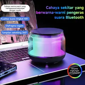 Speaker mini bass penuh Bluetooth, speaker nirkabel, portabel Bluetooth