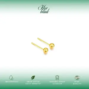 Her Blink - Simple Earring Style | Anting Tindik Simple Titanium