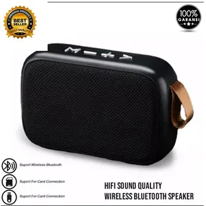Speaker Bluetooth G2 wireless portable Charge Mini MURAH Extra Mega Bass Spiker Musik Radio FM Music Box Paling Laris