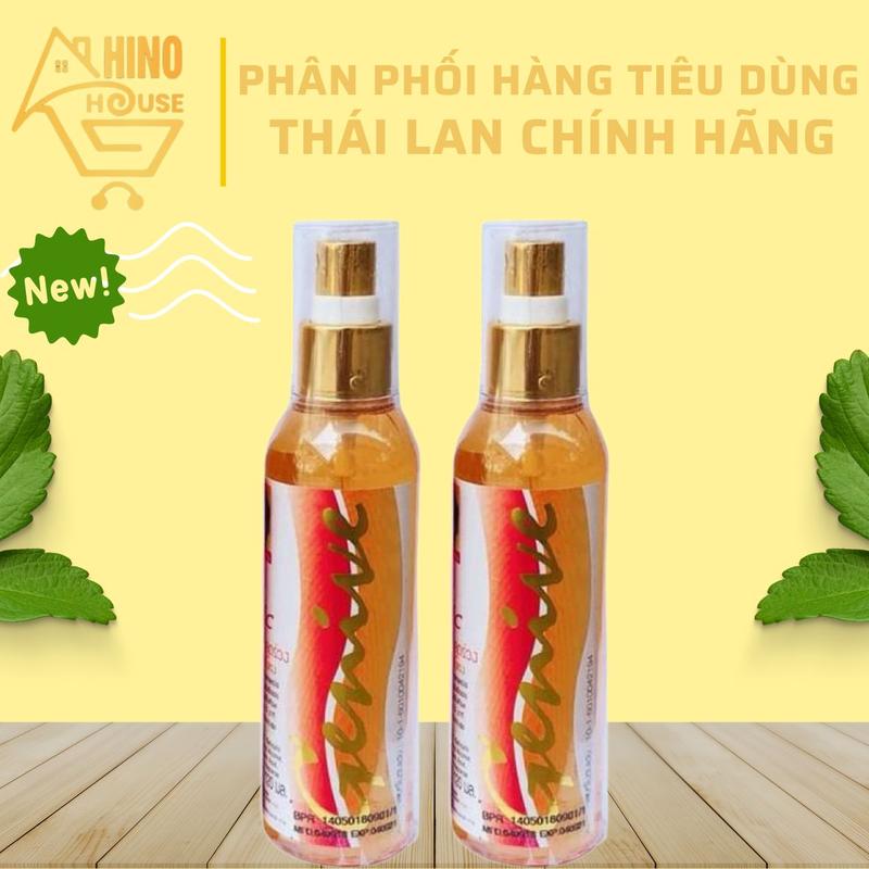 Combo 2 Chai Xịt Tóc Genive Hair Tonic Chai 120ml Thái Lan Hỗ Trợ Mọc Tóc Hói Đầu - Hinohouse