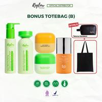Gambar REGLOW Paket Sunscreen + Facial Wash + Toner + Rejuv Cream + Night Cream Reglow Skincare by dr Shindy Putri Official Original c2 Mencerahkan Wajah - BONUS A (TUMBLER) dari Reglow by Shindy Original Kab. Lumajang 3 Tokopedia
