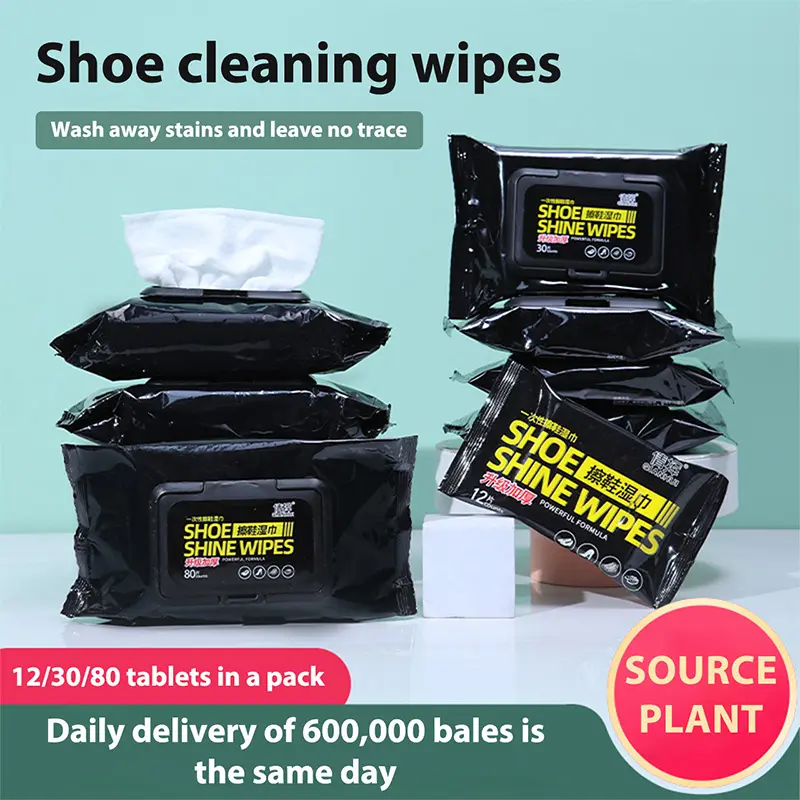 Tisu Pembersih Sepatu Sneakers Produk Perawatan Pembersih Sepatu Premium Putih Cepat Bersihkan Sepatu
