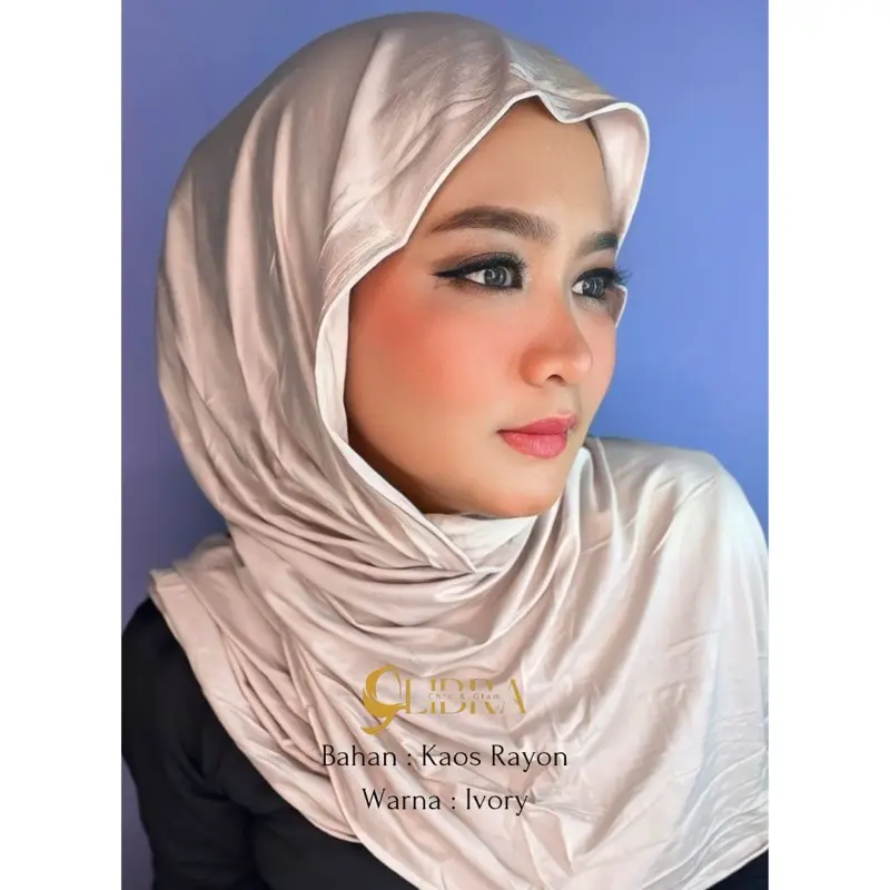 Pashmina Instan Rayon - Jilbab Wanita Berkualitas Tinggi - Diamond, Muslim, 3