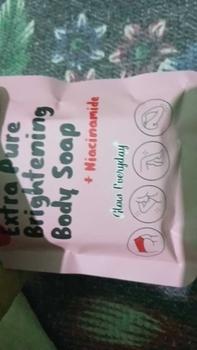 Product Review of Sowso Extra Pure Brightening Body Soap with niacinamide sabun mandi pemutih pencerah kulit from h**🎀 0