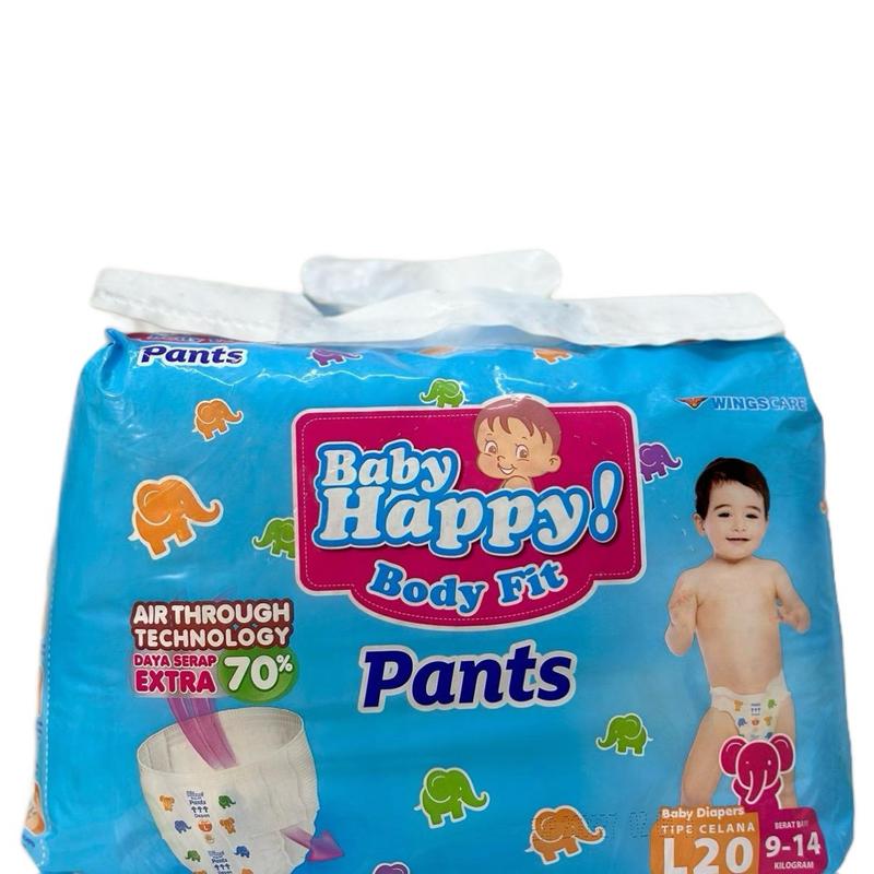 Popok Baby Happy Pants - Anti Bocor Termurah Bayi Bunda 0