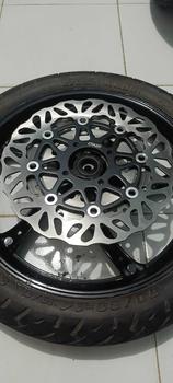 Product Review of Piringan Cakram Lebar Mio Soul karbu / Mio Smile / Xeon Diameter 260mm from a**s 0