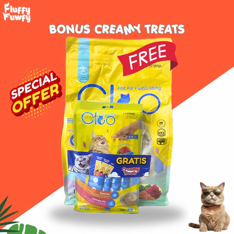 Cleo Dry Food Kucing 1,2 kg Makanan Kering Kucing 4