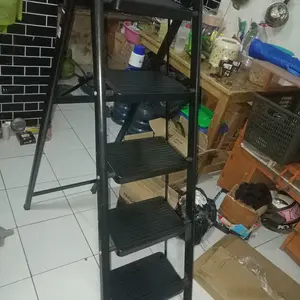 MUSIKO Tangga Lipat Multifungsi 3-8 Langkah | Buat Ganti Bohlam/ Cat Tembok/ Ambil Barang | 1 Menit Lipat Simpan di Kolong Tempat Tidur! Bisa COD Rak