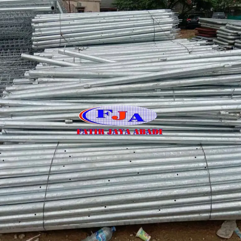 Tiang Pagar Brc Tinggi 200 cm Hot Dip Galvanis - Harga Murah 2