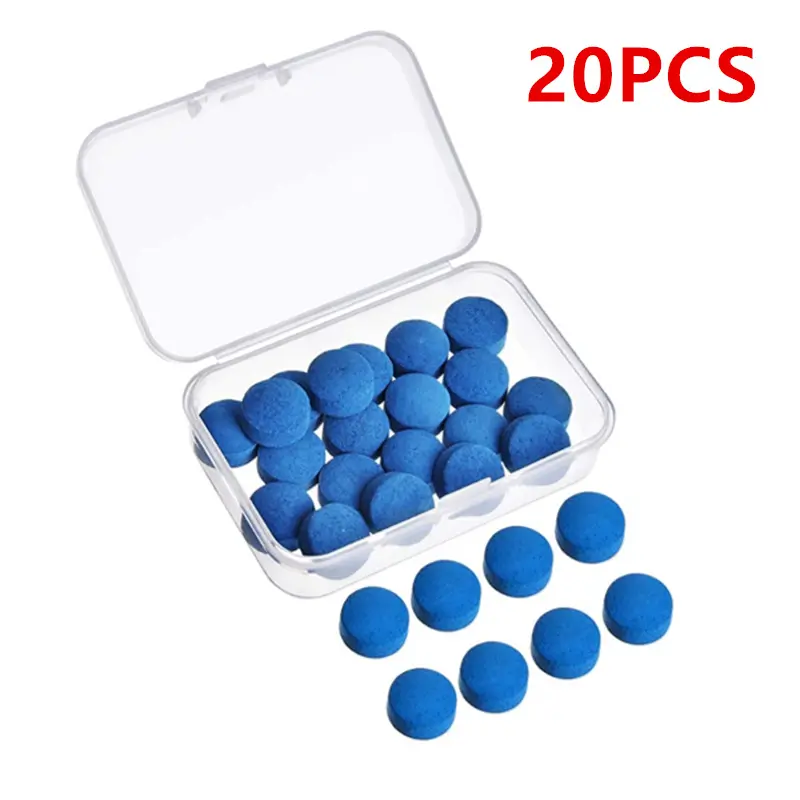 Đầu Cơ Bida, 20 Chiếc, 10 / 12 / 13Mm, Độ Cứng M, Thích Hợp Cho Bi-a Và Bi Da, Phụ Kiện Đầu Gậy 6