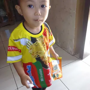 ATASAN KAOS INDOMIE ANAK USIA 2-10TAHUN UNISEX