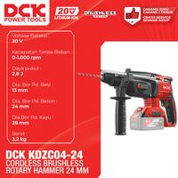 Gambar DCK Cordless Brushless Rotary Hammer 24mm / Mesin Bor Bobok Beton 24 mm / Bor Bobok Tembok Baterai 24mm KDZC04-24 dari DCK Power Tools Indonesia Kota Administrasi Jakarta Barat 3 Tokopedia