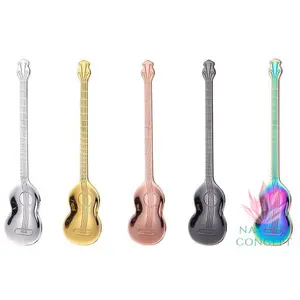 Sendok Unik Gitar Sendok Anak Teh Kopi Gift