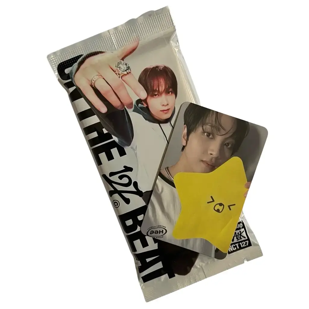 HAECHAN (SEALED - ALBUM & POB) NCT 127 WALK ALBUM (CREW CHARACTER CARD VER.)