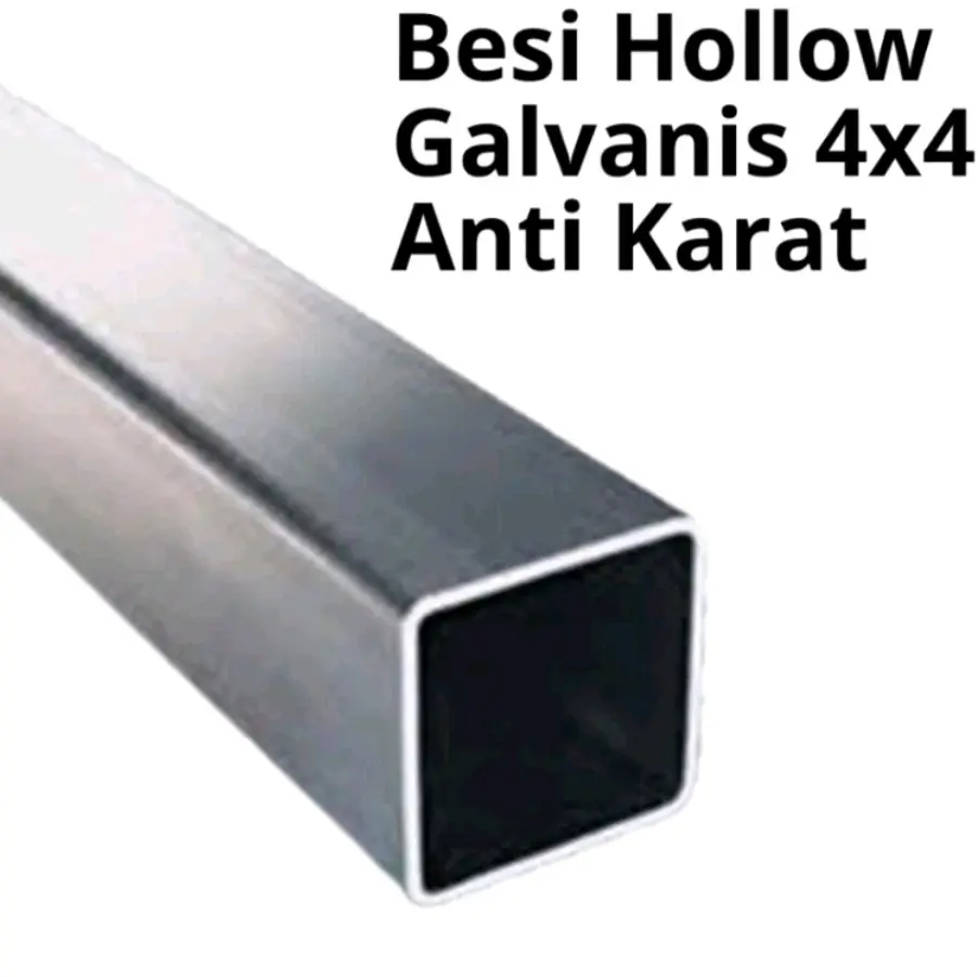 besi holo 4cm x 4cm anti karat potongan untuk rak