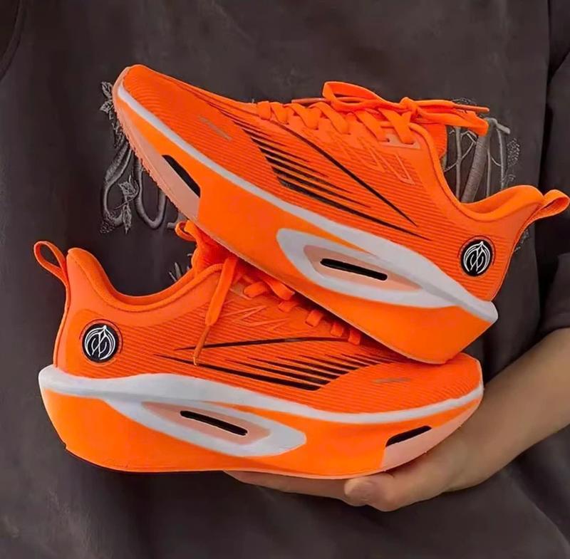  Giày Thể Thao Nam Nữ Chạy Bộ Aerobic Đế Nhẹ AP1- Cam Sneaker Sport Tập Thể Dục Tập Chạy Bộ 