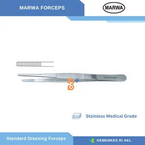 Pinset Anatomis 18 cm / Thumb Dressing Forcep