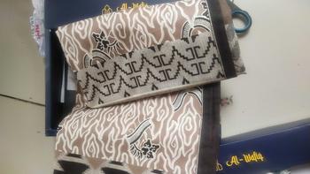Product Review of Sarung Tenun Al-Wafiq Bahan Katun Motif Batik Songket Pria Dewasa Santri Muslim Kain Hitam from k**g 1