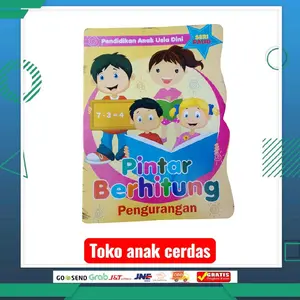 Toko Anak Cerdas Pintar Berhitung Pengurangan Buku Edukasi Anak SD Belajar Seru Matematika Hitung Pengurangan Dengan Ilustrasi Warna Full Colour Di Kertas HVS Books