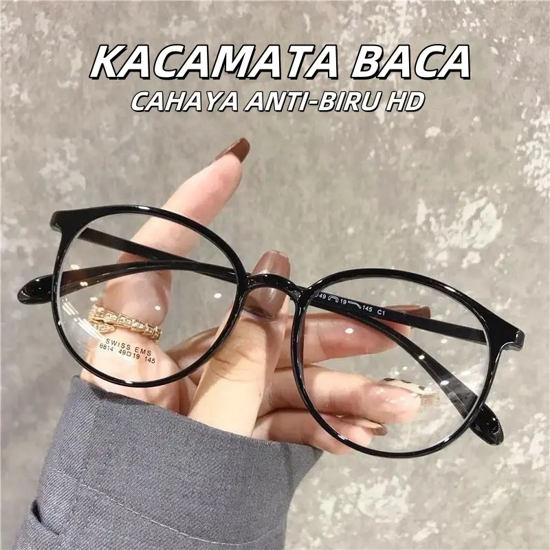 【Toko Resmi YJ】 Kacamata baca Kacamata PLUS TR Fashion Korea Radiasi Blueray Frame Wanita Anti radiasi biru anti Radiasi 3097 kacamata  baca