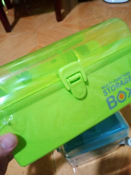 Product Review of Multicolor Household Multi-Function Storage Box Medicine Box Container Organiser Plastic from 💙**🩵 2