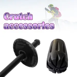 2PCS Karet Penutup Ujung Tongkat Hiking / Rubber End Tip Trekingpole / Accesories Tracking Pole