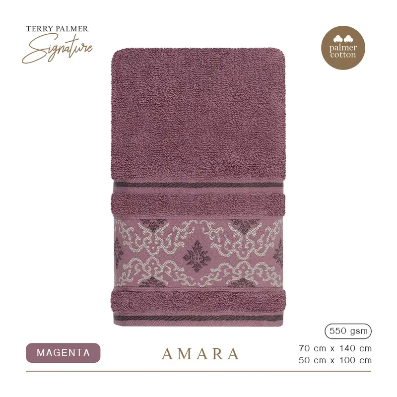 Handuk Terry Palmer Signature - Nadda - Handuk Mandi 70 x 140cm / 50 x 100cm / Handuk Wajah / Handuk Seserahan / Kado / Hadiah 3