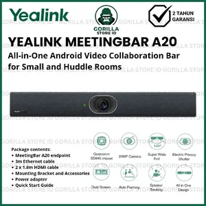 Yealink A20 Meeting Bar All-in-one Video Collaboration Bar