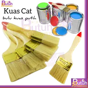 Kuas Cat tembok Kuas bulu putih Kuas Cat dinding