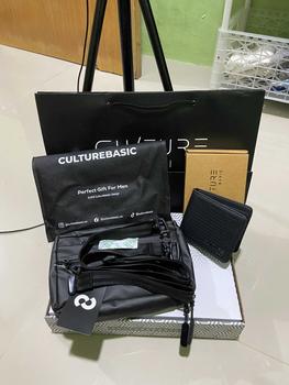 Product Review of Culture Basic | All Waistbag/Clutchbag Bundling Include Soft Box ( Waistbag/Clutchbag + Dompet + Soft Box ) Tas Selempang Pinggang Pria | Handbag Waterproof from I**a 1