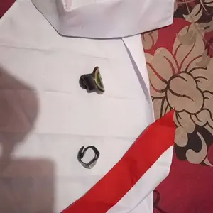 Hasduk/Kacu+Ring Pramuka Merah Putih Untuk SD SMP SMA Bahan Katun Tebal Mudah Menyerap Keringat