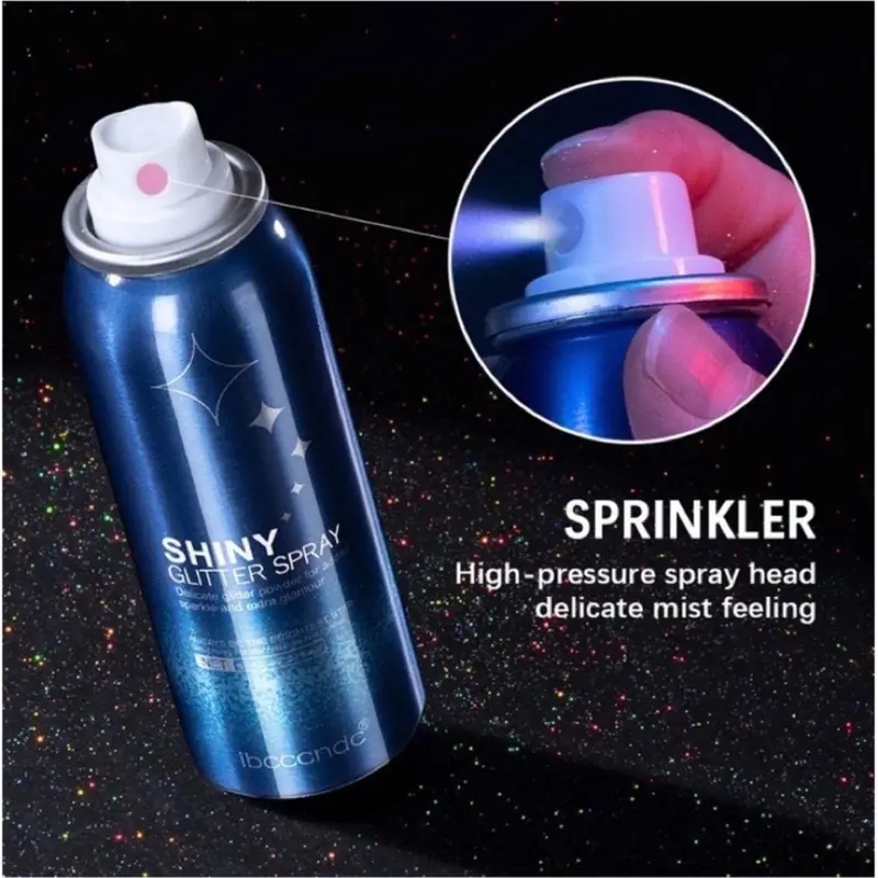 glitter spray body shiny / gliter spray badan 1