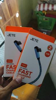 Product Review of Kabel USB Type C / Lightning JETE CA1 Fast Charging - Garansi Resmi 2 Tahun Biru Laptop Panjang from S**i S**e I**a 0