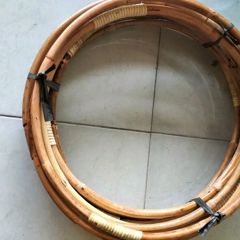 hula hop holahop rotan / pengecil perut D 50cm - D 90cm 4