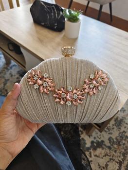 Product Review of Tas Pesta PRESLEY Embellished Crystal Box Clutch Wanita from N** K**a 2