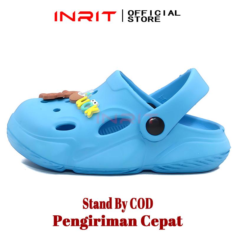 Product Introduction of INRIT 2025 New Sandal Anak Perempuan Baby Girl Model Corak Loreng Tali Belakang Berkarakter EU:21-26 23