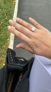 Product Review of Round bag, square bag, 1CT women's open ring from n**a 0