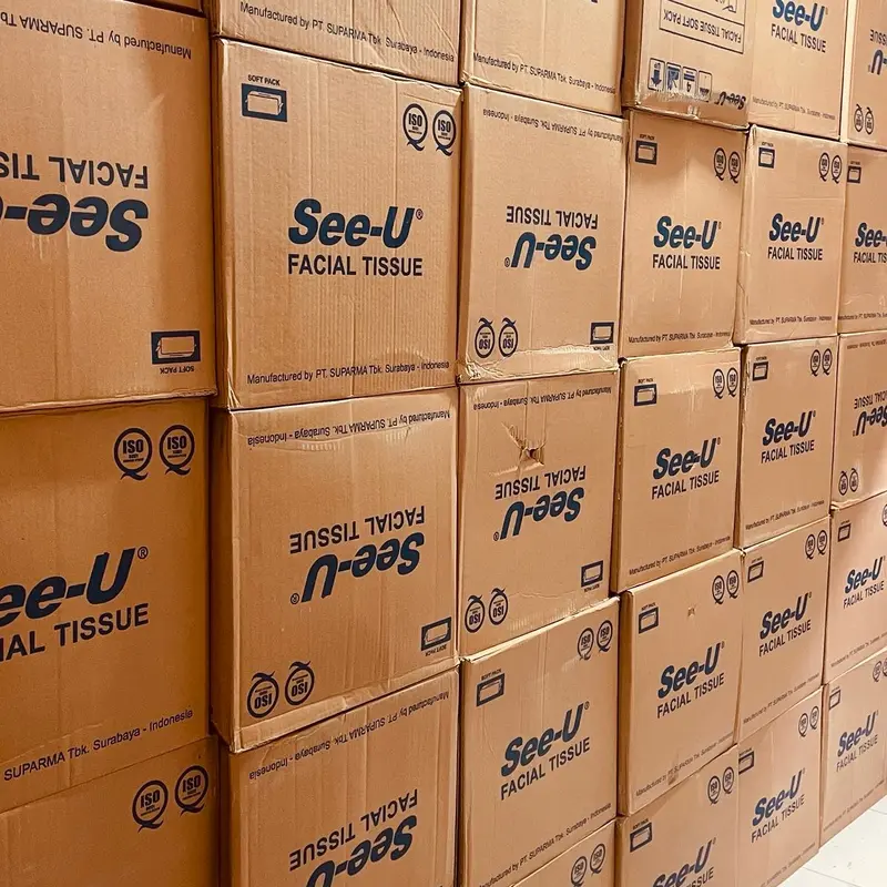 Facial tisu see u 250sheet 1dus 40pack 1