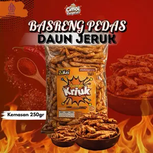 BASRENG PEDAS DAUN JERUK Snack